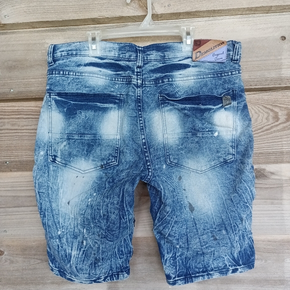 Demolition Denim Collection Denim Shorts - Picture 4 of 5